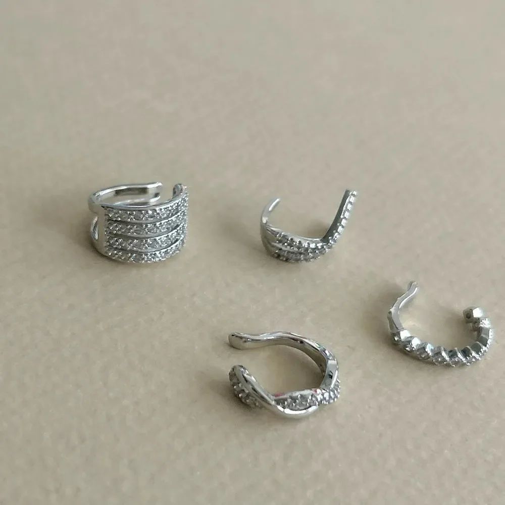 Crystal Ear Cuff Set #2000 - Picture 5 of 5